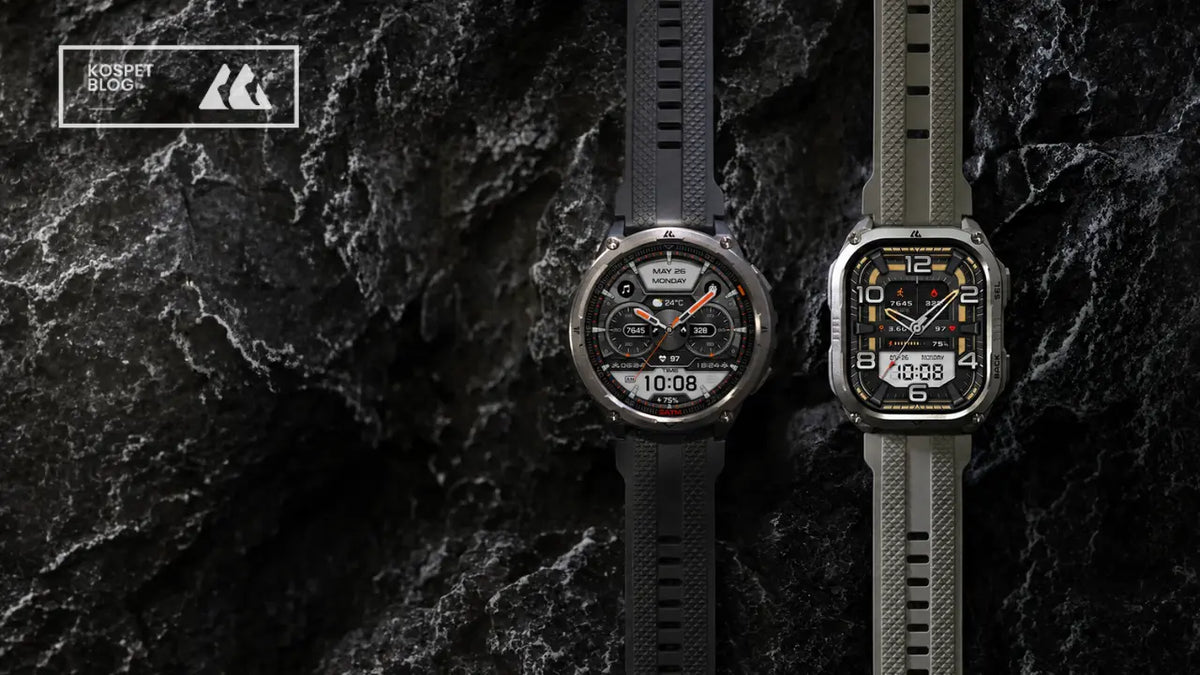 KOSPET ORB 2 and PULSE 2: Affordable Smartwatches with Military-Grade Durability