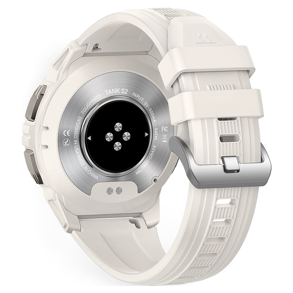 kospet-tank-s2-smartwatch-Lily-White#color_Lily White