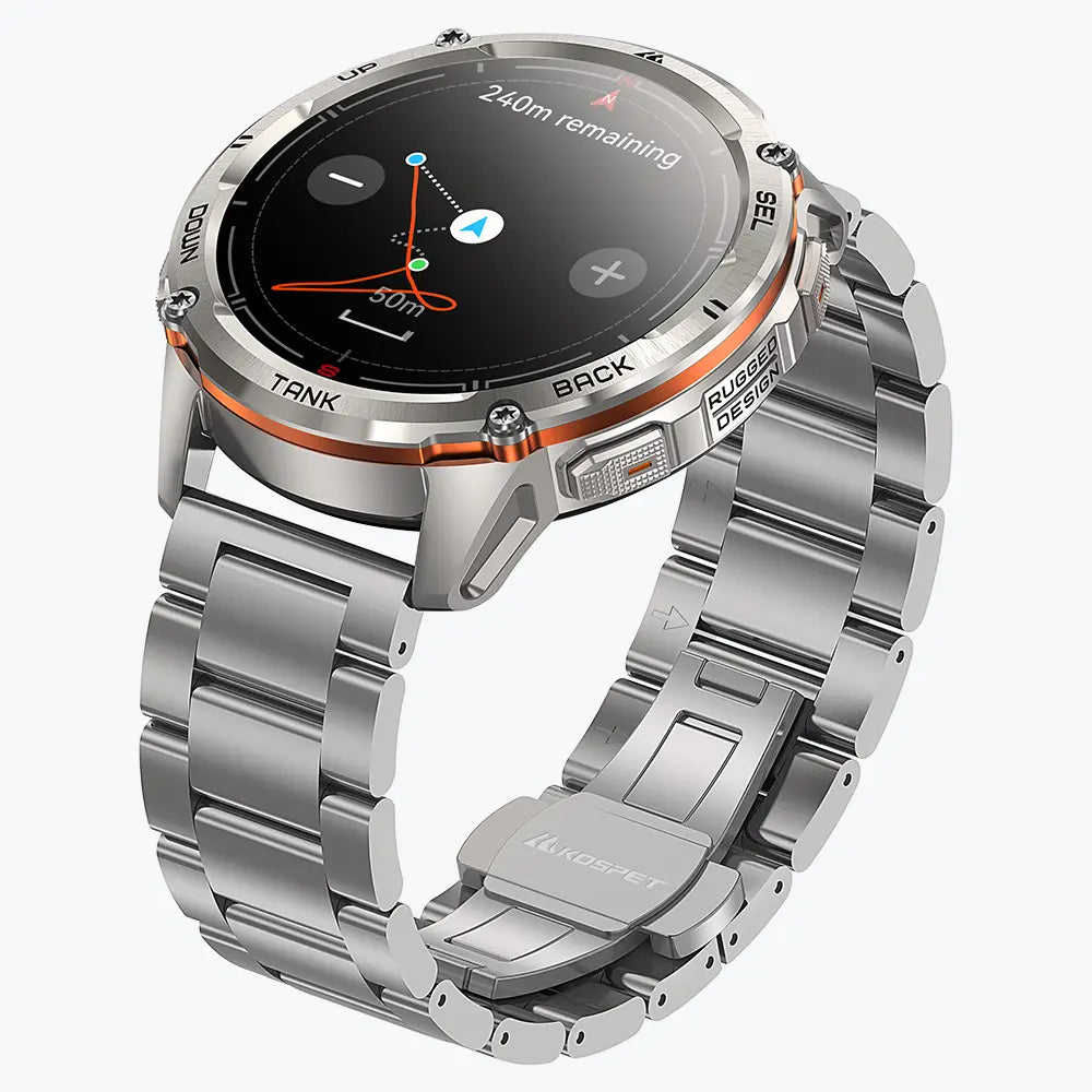 kospet-tank-t3-ultra-2-smartwatch-silver-with-steel-straps#color_silver^package_Silicone + Steel Premium