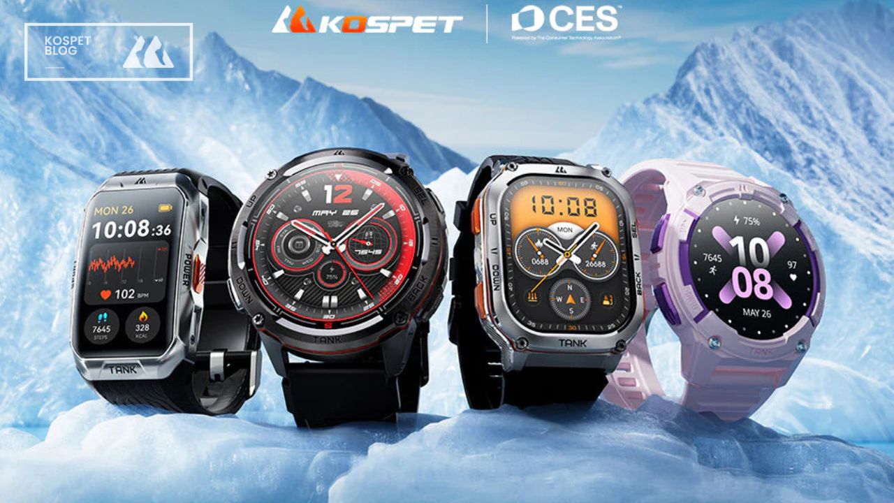 KOSPET Shines at CES 2025 with Pioneering Innovations