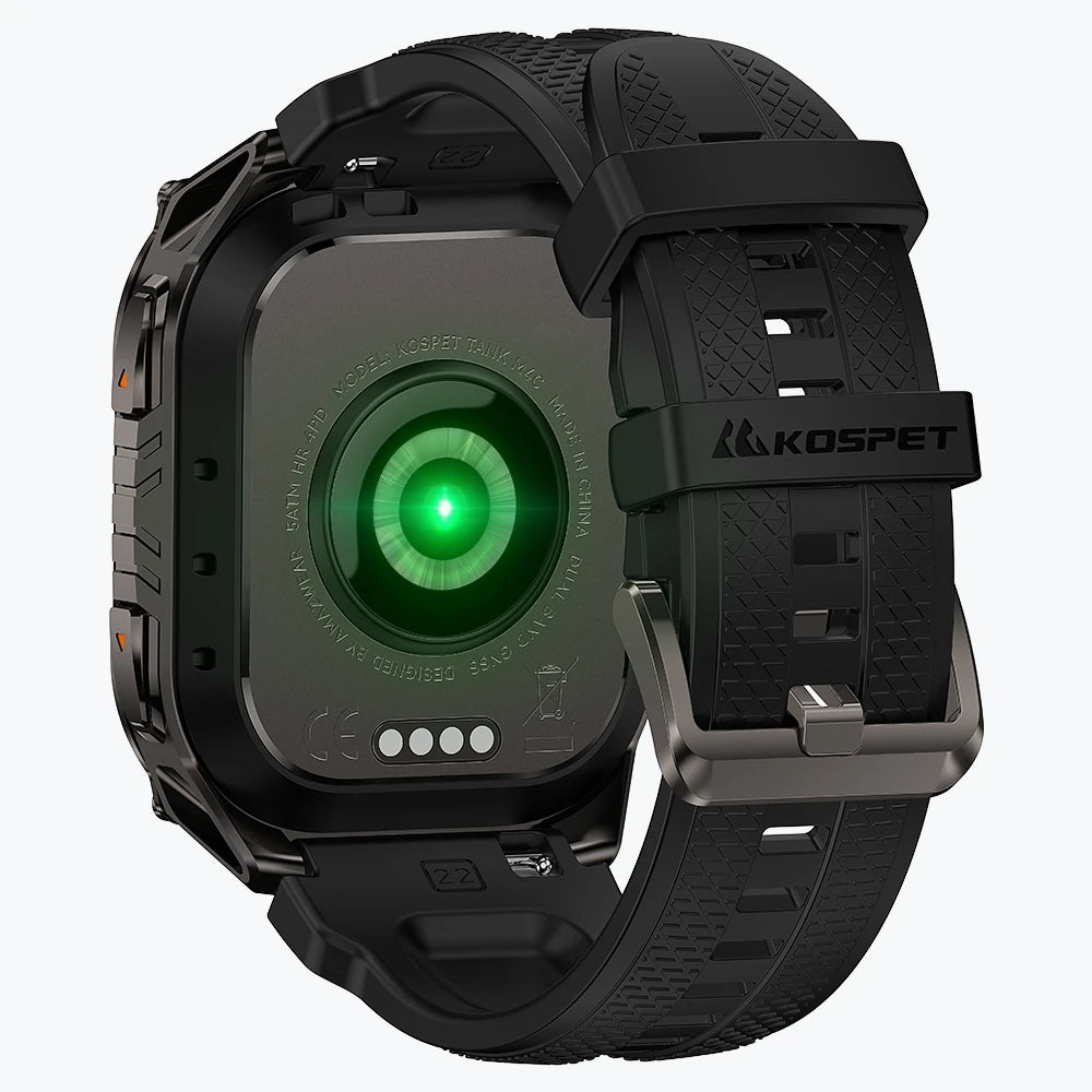 KOSPET-tank-m4c-smartwatch-black-with-silicone-straps_6#color_black^package_Silicone Basic