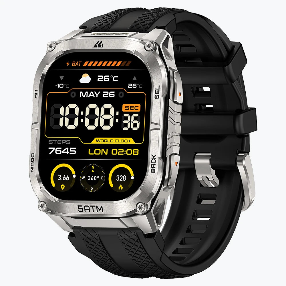 KOSPET-tank-m4c-smartwatch-silver-with-silicone-straps#color_silver^package_Silicone Basic